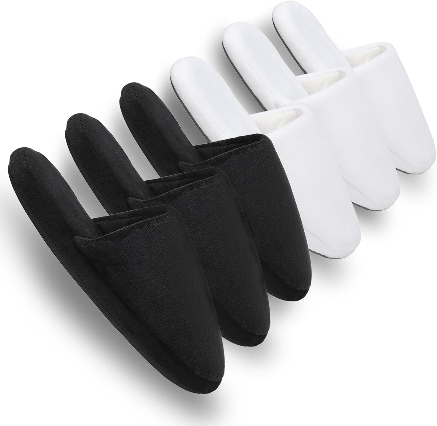 3-Pair Luxury Spa Slippers for Comfort and Style in Any Setting