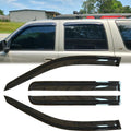 4pcs Shatterproof Rainproof Window Wind Deflectors for Silverado 00-06