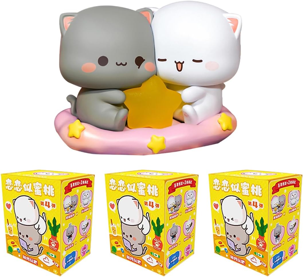 Mitao Cat Series 4 Blind Box Kawaii Figures for Collectors