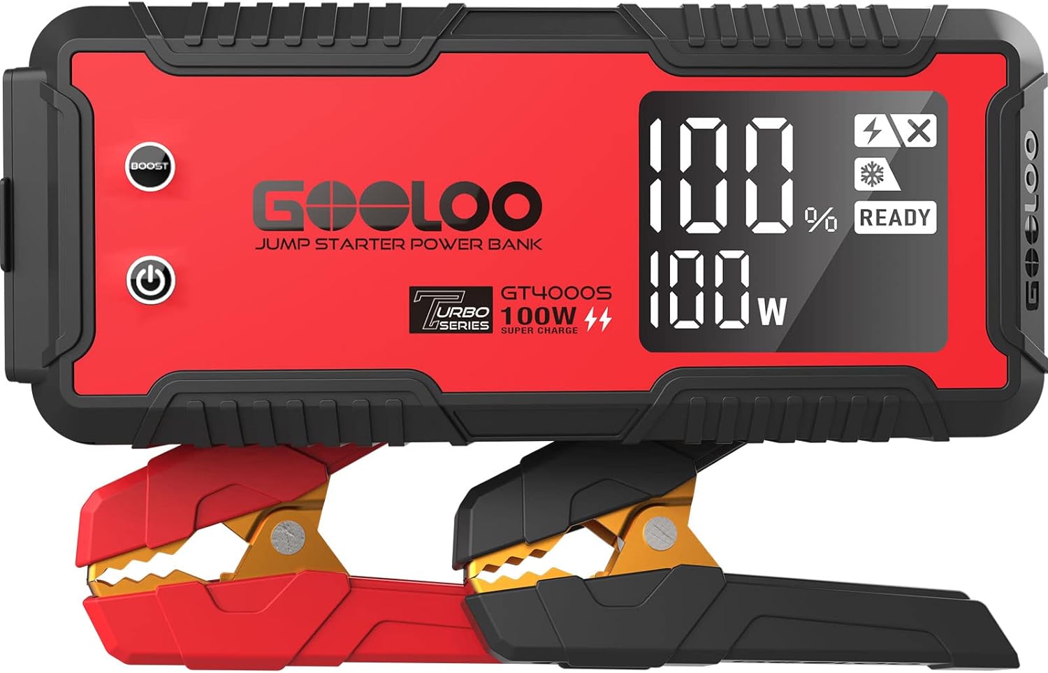 GOOLOO GT4000S: 4000A SuperSafe Jump Starter