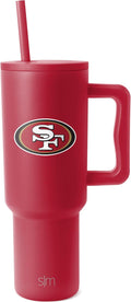 Simple Modern NFL 40oz Tumbler with Handle and Straw Lid - Leak