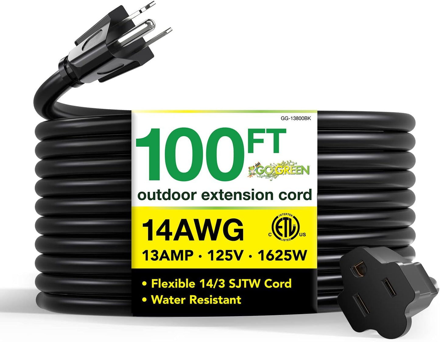 Go Green Power 100 ft 14/3 SJTW Outdoor Extension Cord Review