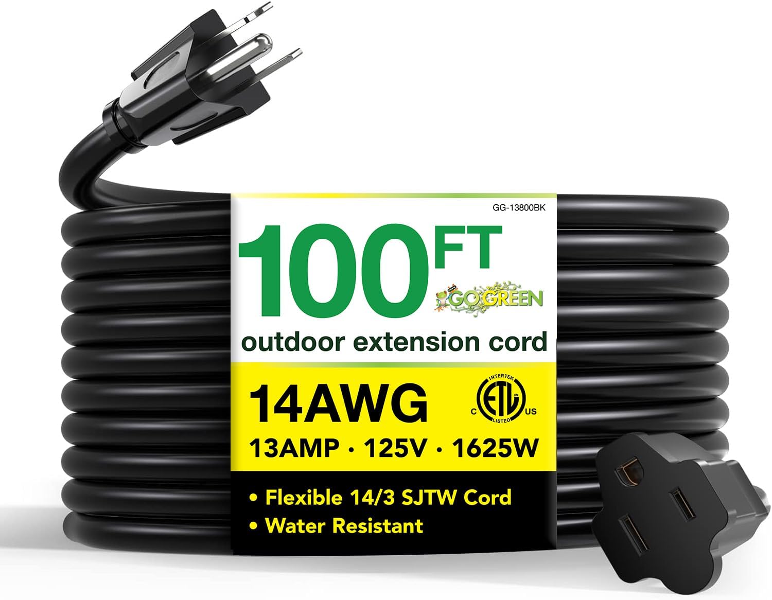 Go Green Power 100 ft 14/3 SJTW Outdoor Extension Cord Review