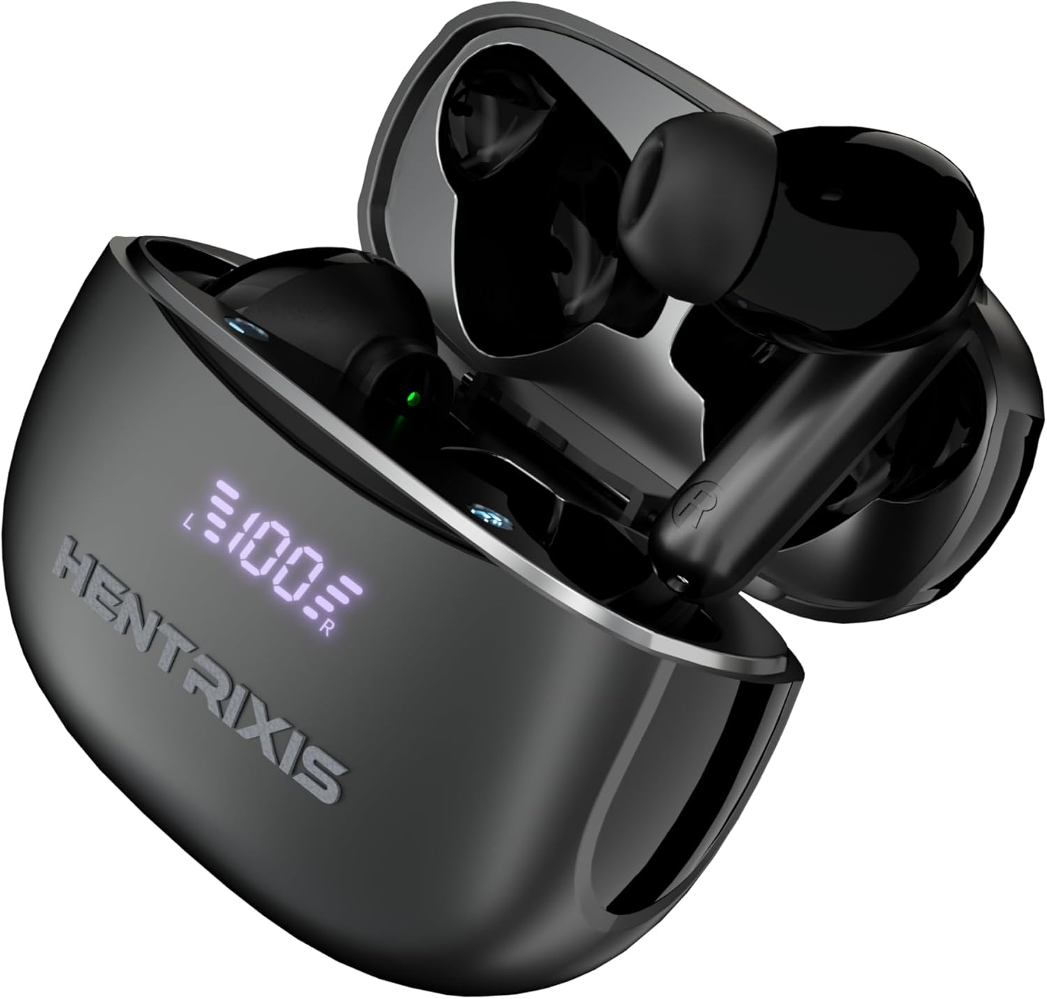Hentrixis Wireless Earbuds - 35H Playtime & 4 Mics ENC