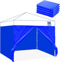 Instant Canopy Tent Sidewalls for 10x10 Pop Up Canopy - Waterproof 4PC