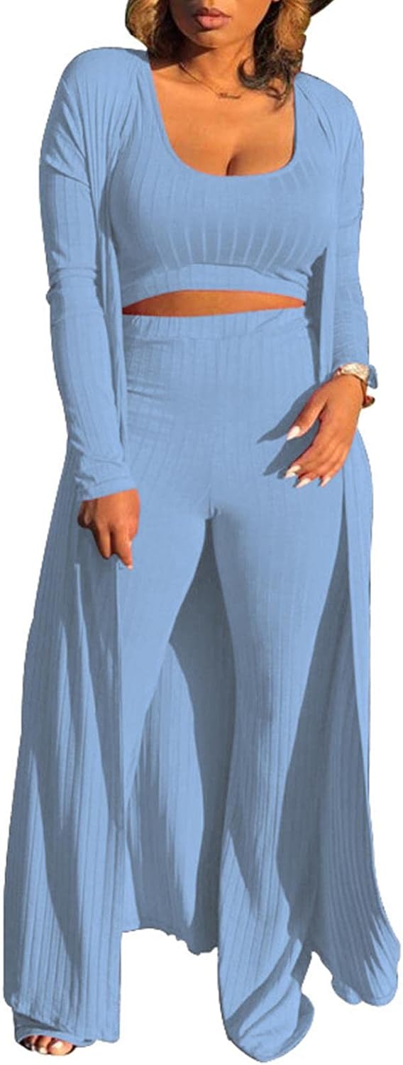 HANMAX Women's Tracksuit: Stylish 3 Piece Winter Outfit Set