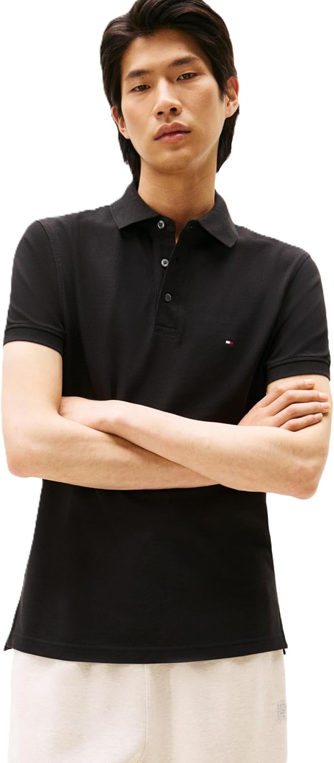 Tommy Hilfiger Men's Slim Fit Short Sleeve Polo Shirt Review