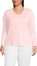 Relaxed American-Grown Supima Cotton V-Neck T-Shirt (Style RMZY)
