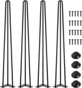 SMARTSTANDARD 36 in Hairpin Table Legs - Heavy Duty Mid-Century Style