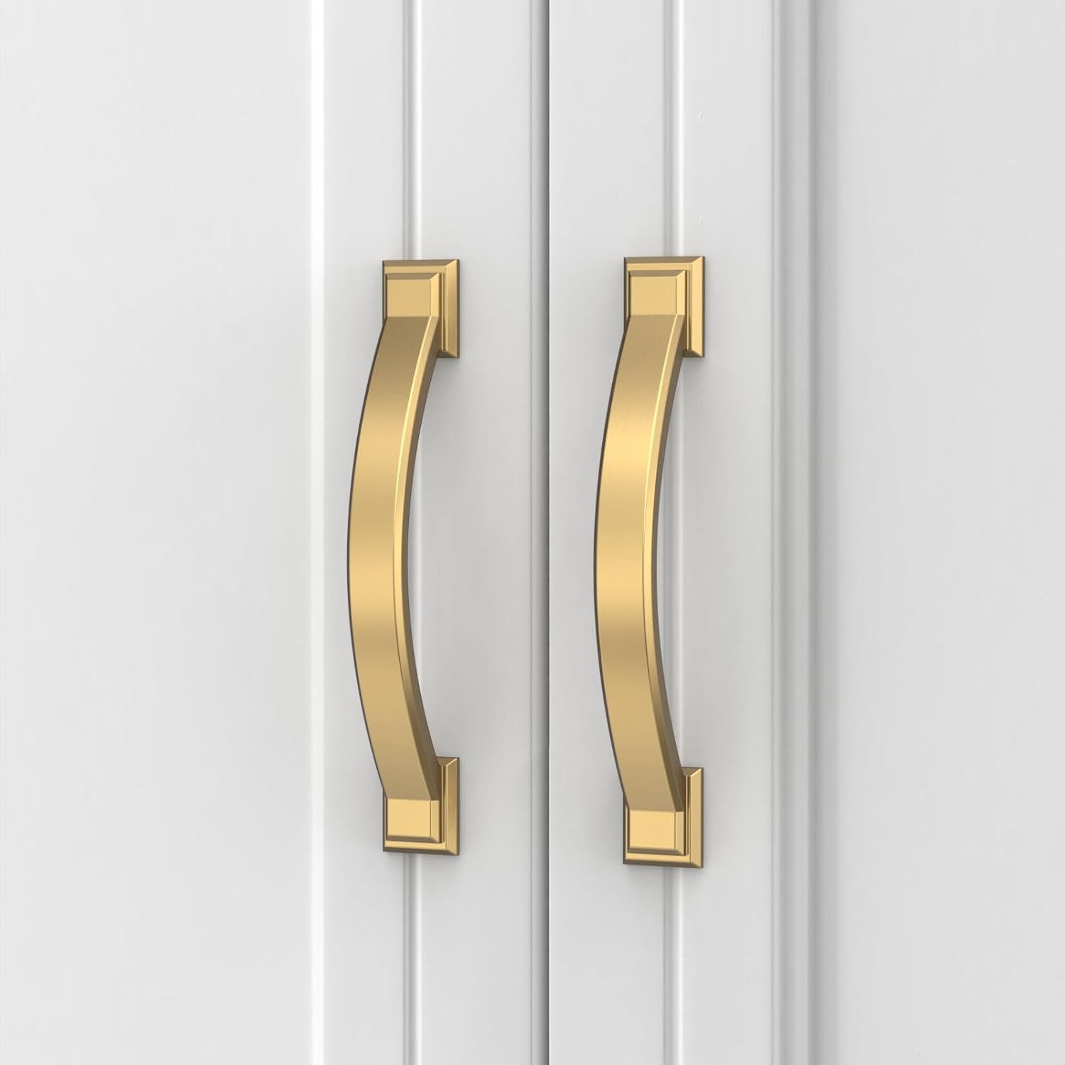 Asidrama 10 Pack 3.75 Inch Champagne Bronze Cabinet Handles