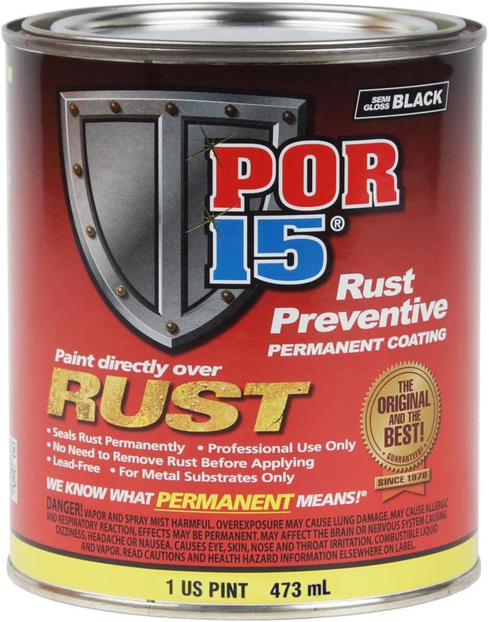 POR-15 Rust Preventive Coating for Ultimate Rust Protection