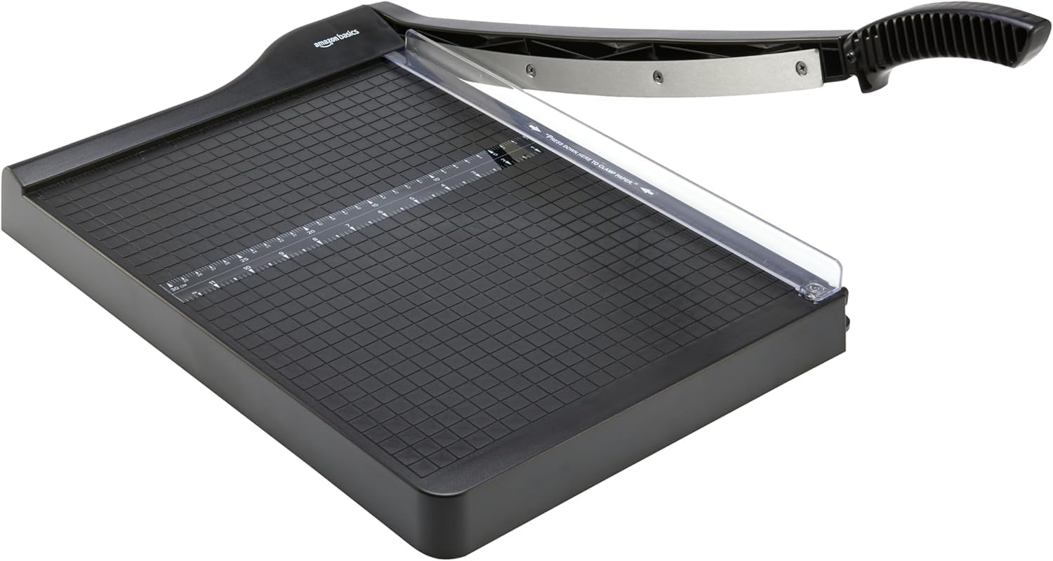 Heavy-Duty 15-Inch Paper Trimmer Cutter for Office and Crafts