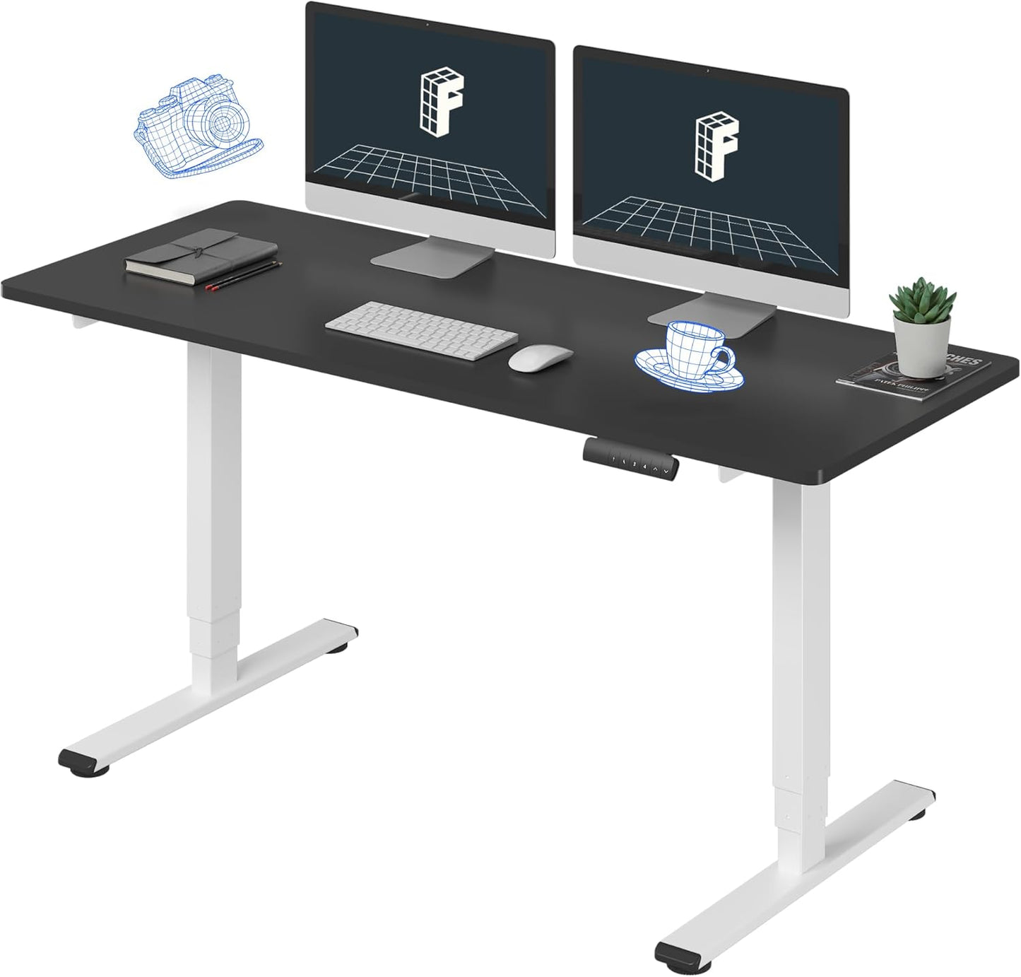 FLEXISPOT E6 Essential Standing Desk for Ergonomic Workspaces
