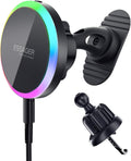 ESSAGER 15W Wireless Car Charger Magnetic Mount - Fast Secure Hold