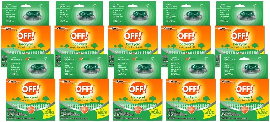 OFF! Mosquito Coil Refills for Effective Outdoor Protection
