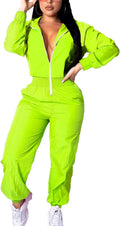 EOSIEDUR Women's Pullover Hoodies Jumpsuit Zipper Jacket