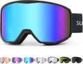 Supertrip Ski Goggles for Women Men - OTG Anti-Fog UV Snow Goggles