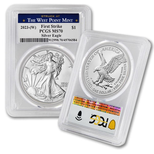 2023 1 oz American Silver Eagle Coin MS-70 First Strike Review