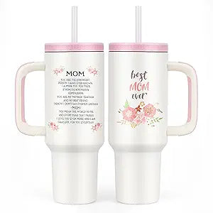 Best Mom Ever Tumbler - Perfect Gift for Mother's Day 40 oz