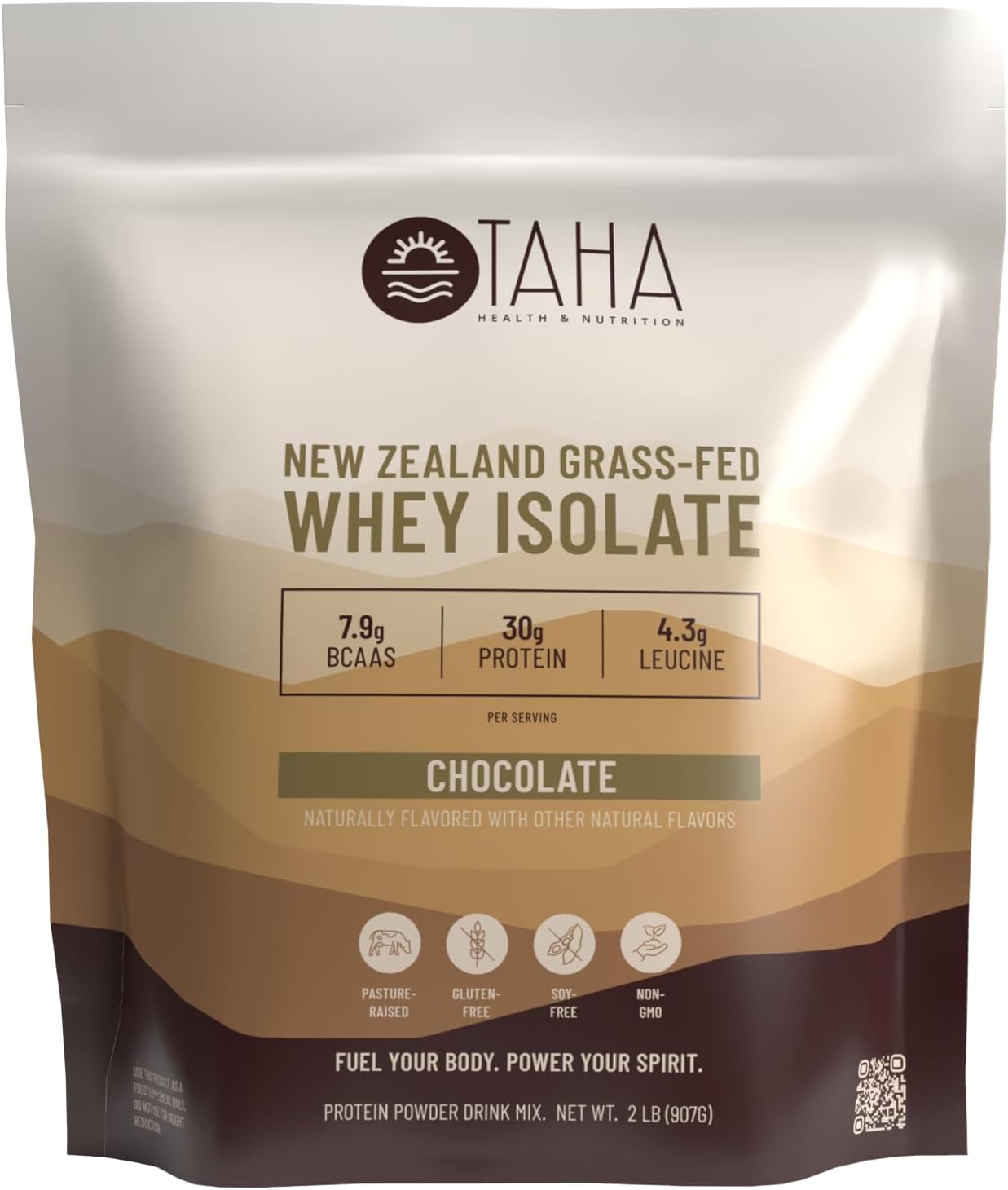 Chocolate Whey Protein Isolate Powder for Lean Muscle Support