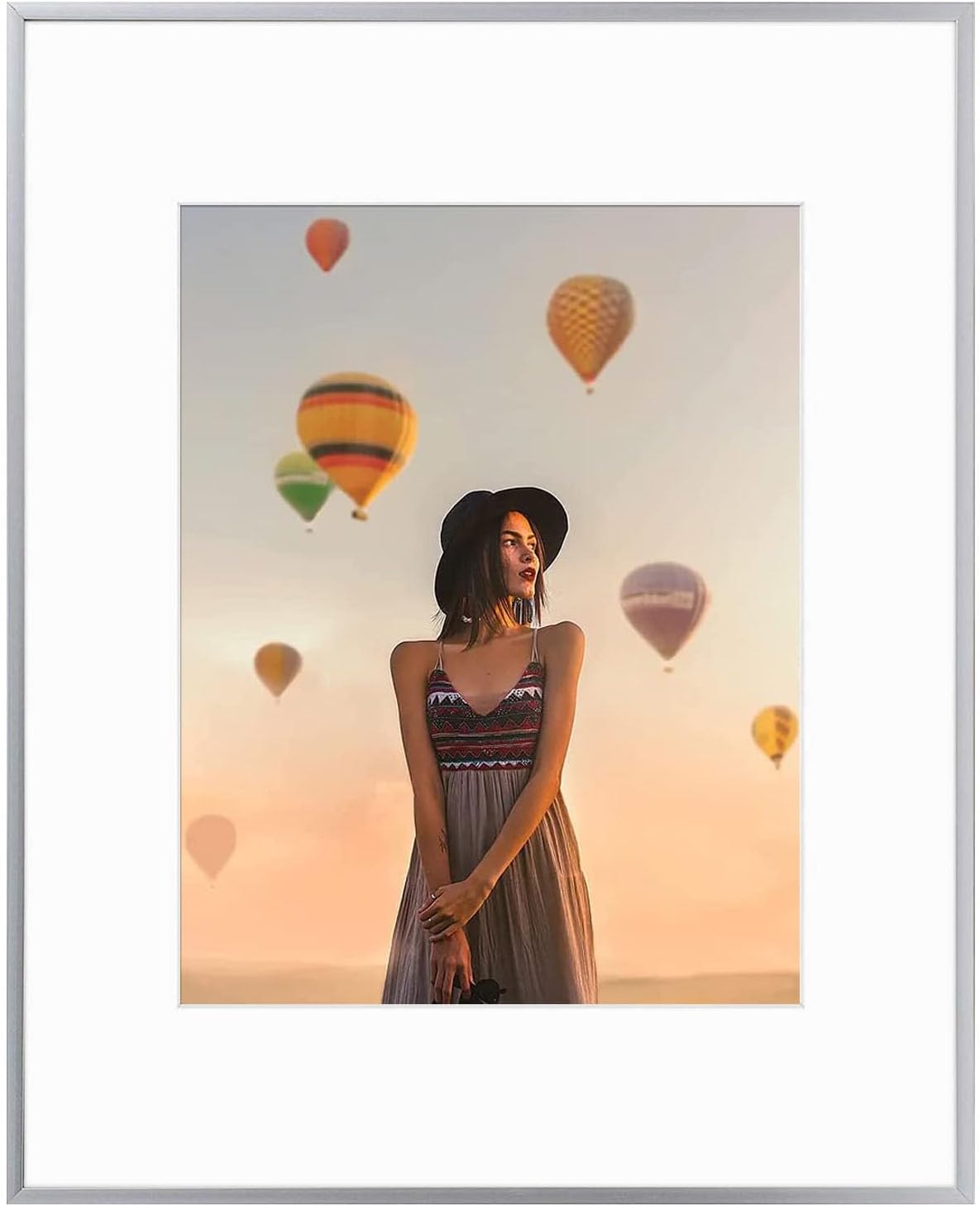 Frametory 16x20 Aluminum Picture Frame - Durable Metal Frame