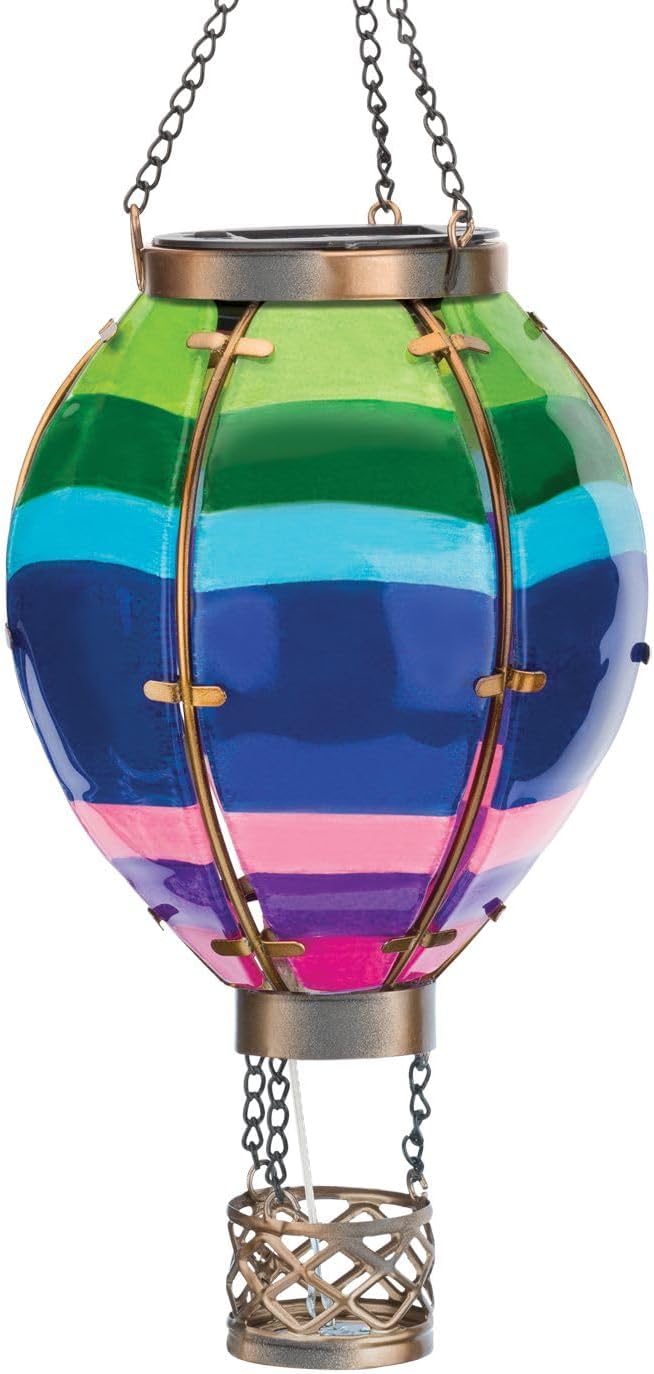 Solar Hot Air Balloon Lantern for Garden & Patio Decor