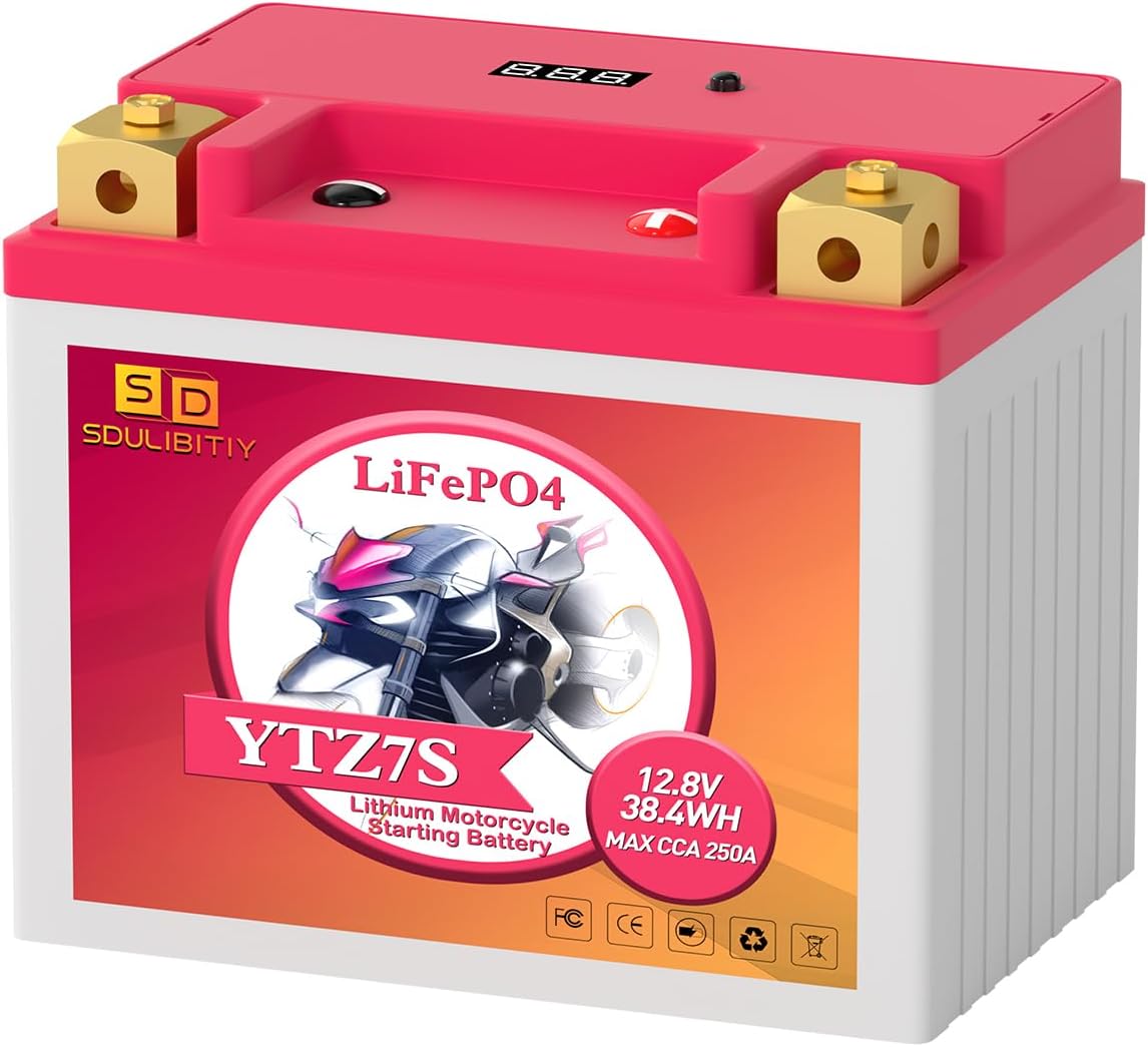 High Performance Lithium Motorcycle Battery for Power Sports