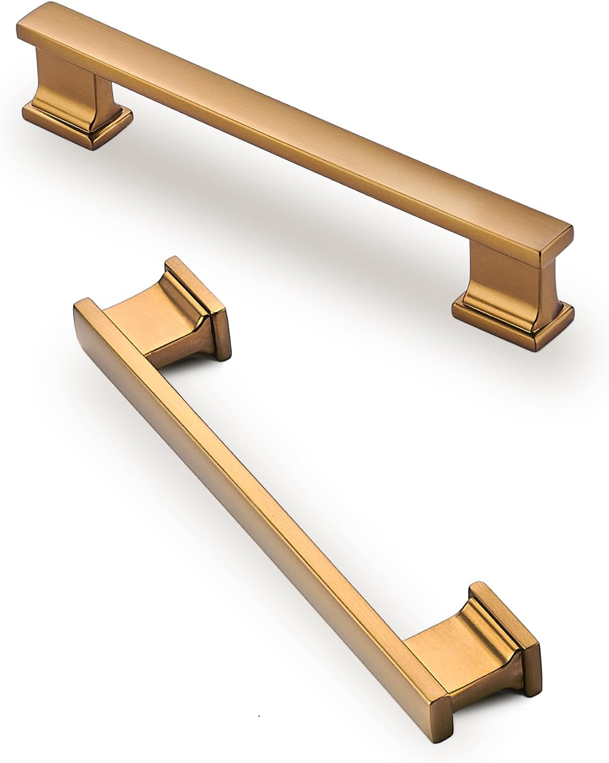 10 Pack 6 Inch Champagne Bronze Kitchen Cabinet Handles for DIY