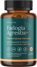 Organic Fadogia Agrestis 600mg Natural Test Support - Pure, Absorbent