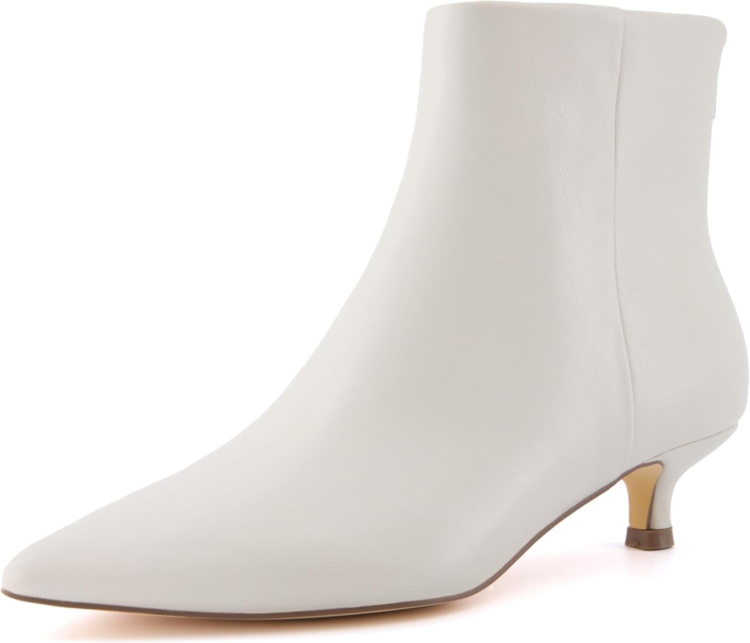 CUSHIONAIRE Women's Barbi Kitten Heel Bootie with Memory Foam