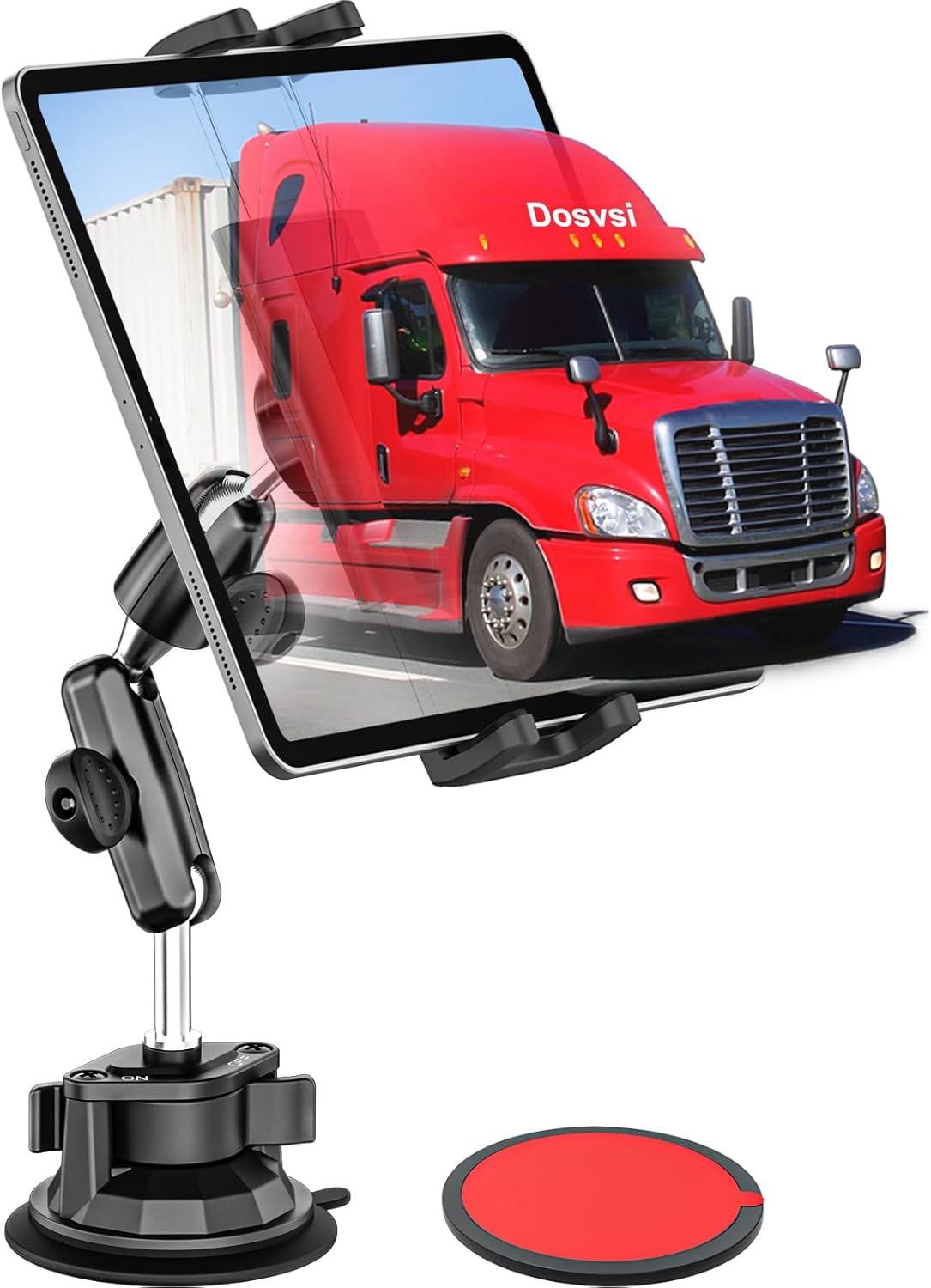Car Tablet Holder Windshield with Strong Suction Cup for iPad