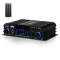 1200W Amplifier Home Audio 4 Channel - Compact Bluetooth Receiver
