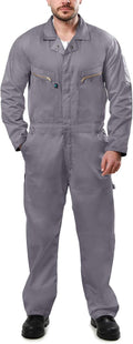 Kolossus Pro-Utility Cotton Blend Long Sleeve Coverall - Durable Fit