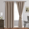 JIUZHEN Blackout Curtains with Thermal Insulation for Bedrooms