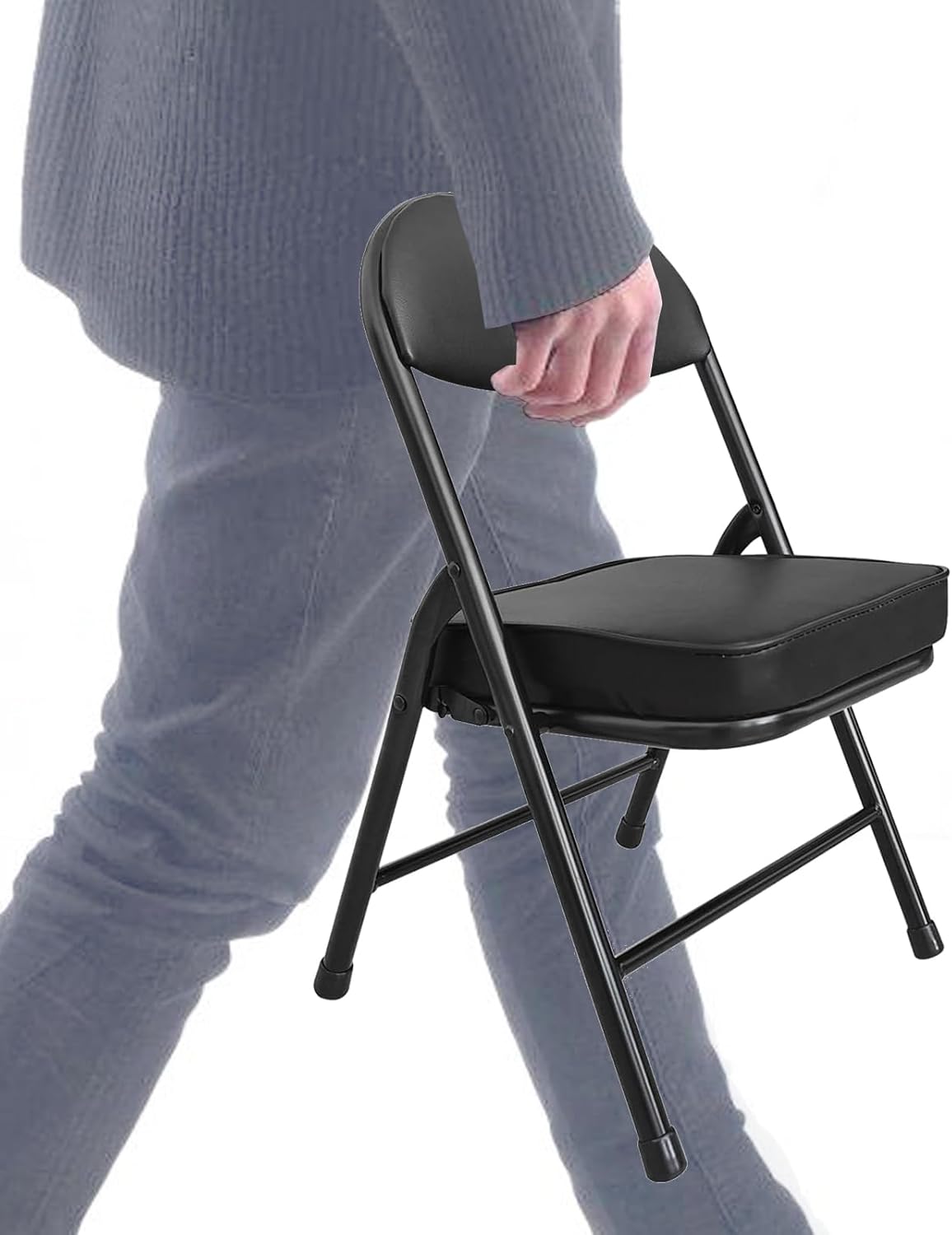 Ultra-Portable Mini Folding Chair - Comfy Anywhere! 