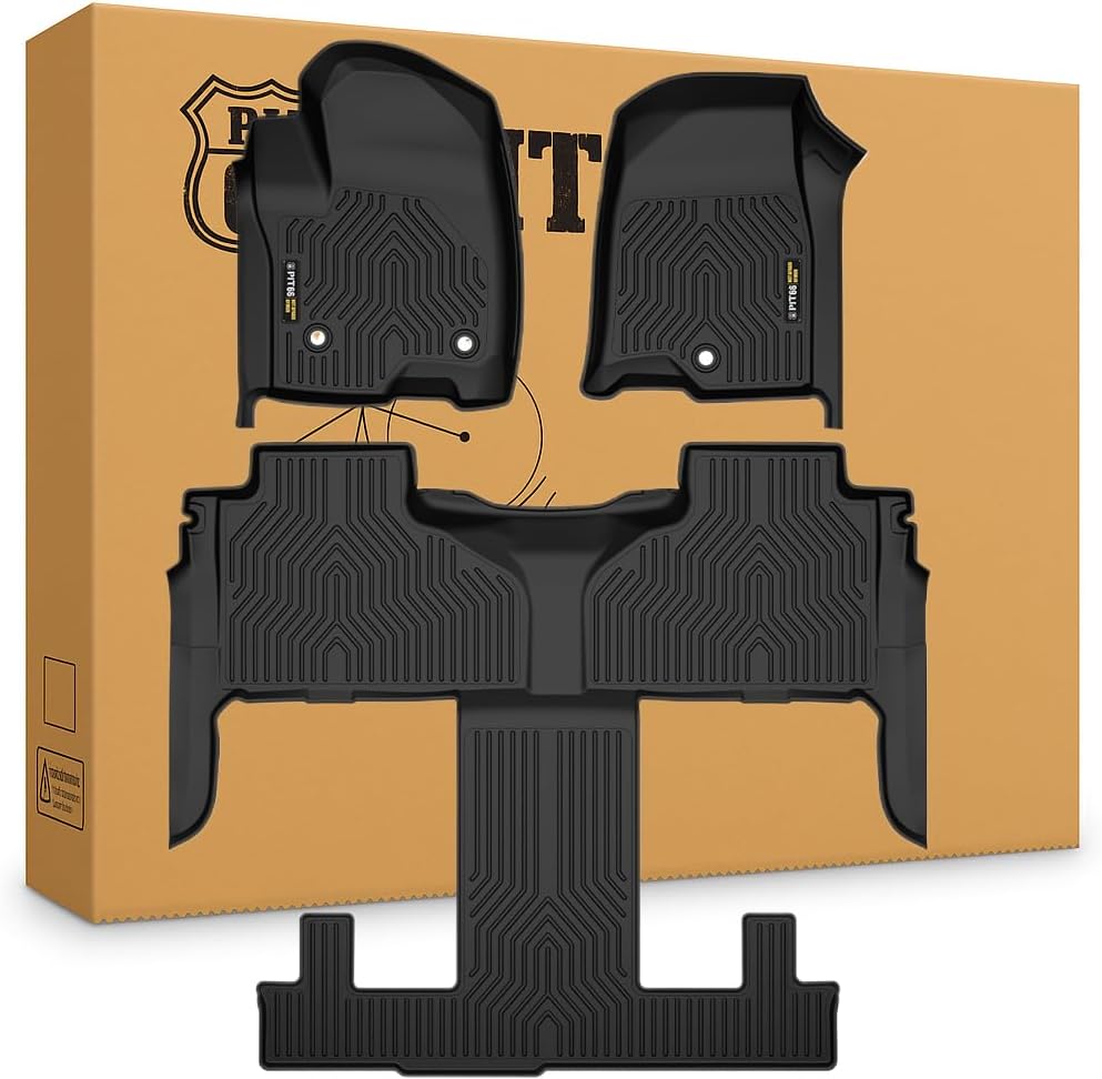 PIT66 Cargo Liners for Chevy Tahoe and GMC Yukon 2021-2025