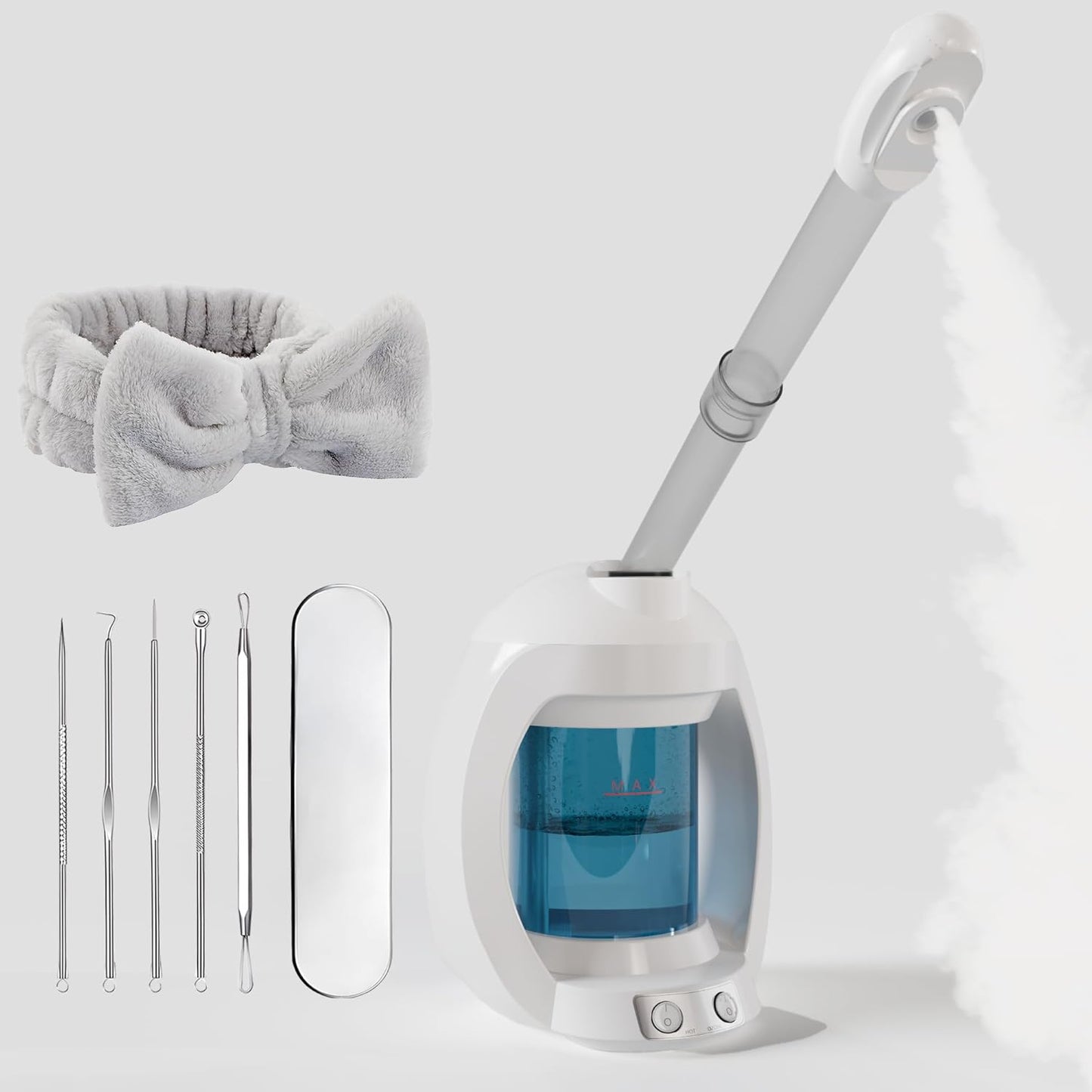 Facial Steamer for Deep Cleaning and Moisturizing Skin Care