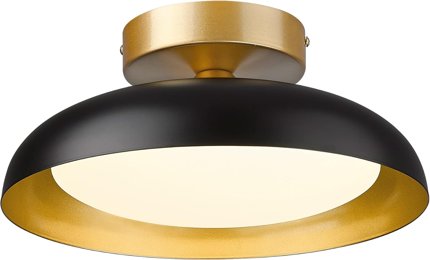 Kudos Flush 12-inch LED Light Fixture for Bedroom and Hallway