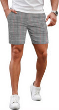 GINGTTO Men's Tailored Fit Shorts for Trendy Summer Wear