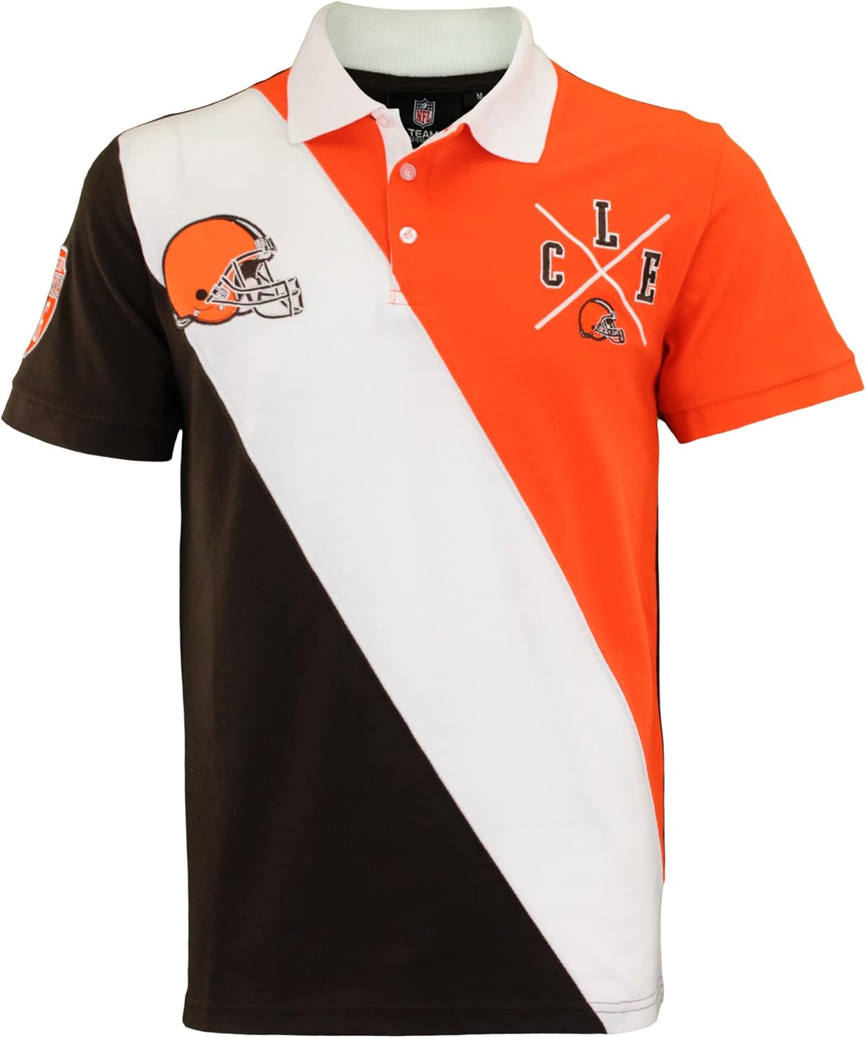 FOCO NFL Football Team Crest and Stripe Men's Polo Shirt Review