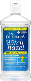 Witch Hazel All Natural Astringent 8 oz (Pack of 6) - Gentle Oil