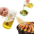 Powerful 16oz OliveOil Spray Bottle - 2in1 Dispenser & Sprayer