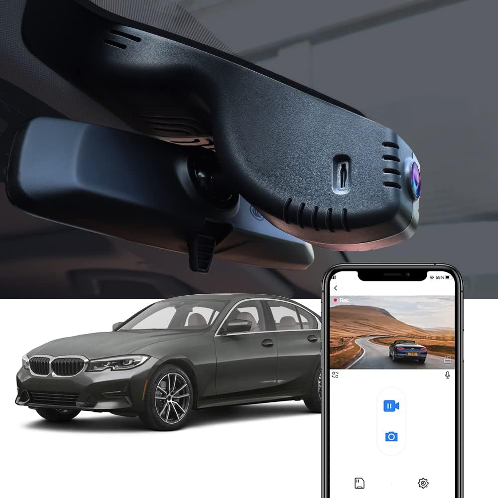 Fitcamx 4K Dash Cam for BMW 3 4 Series M3 M4 2020-2024