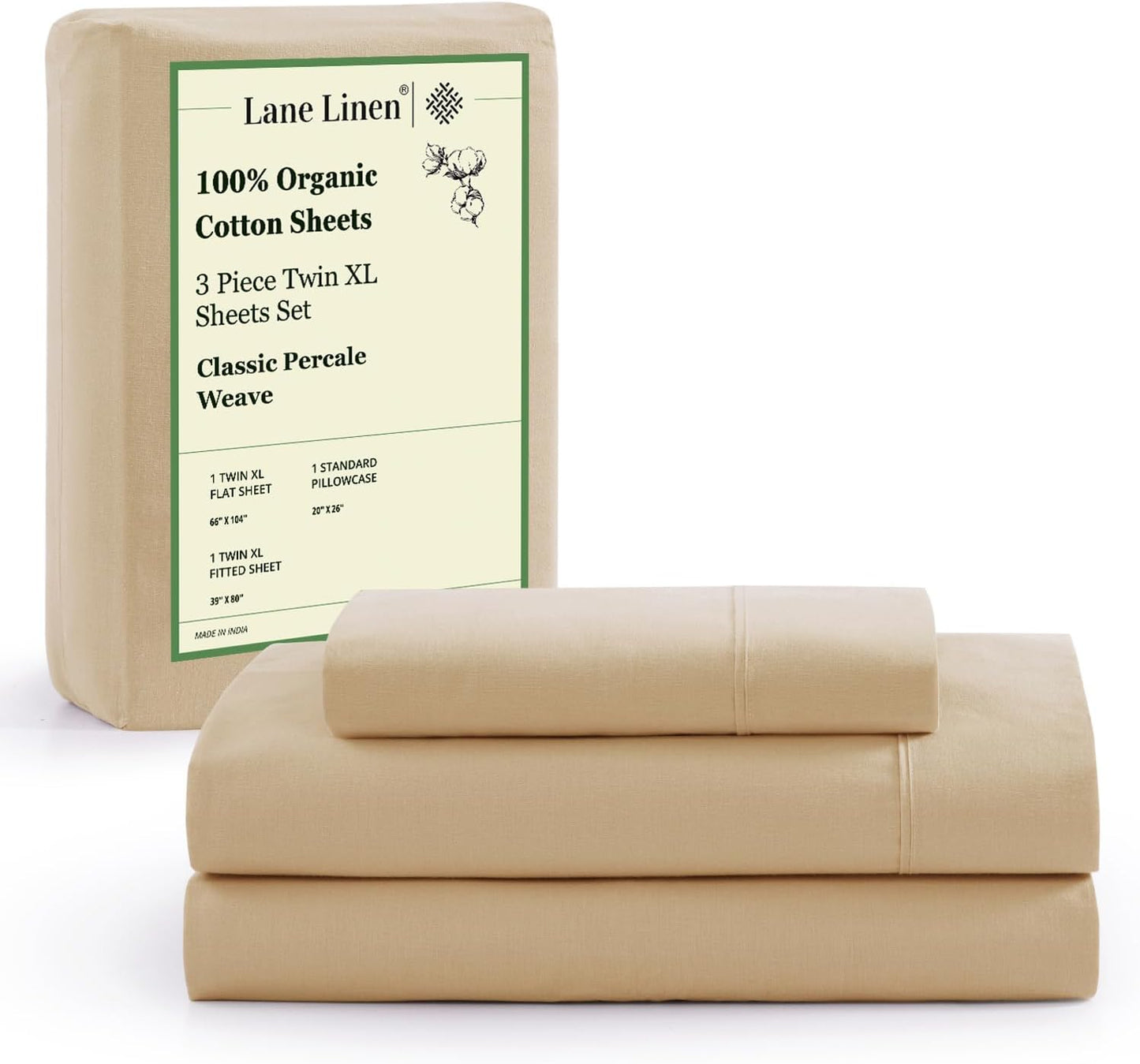 Lane Linen Twin XL Sheets Set for Ultimate Comfort and Luxury