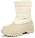 FANTURE Boys Girls Snow Boots Waterproof Cold Weather Shoes