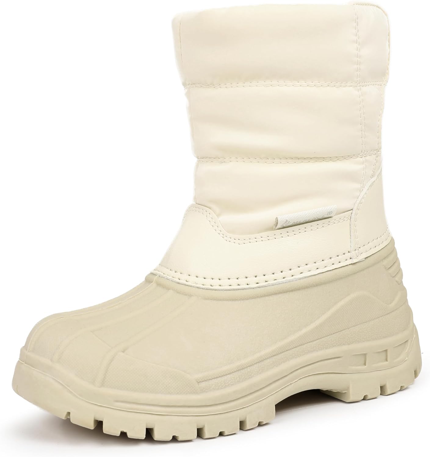 FANTURE Boys Girls Snow Boots Waterproof Cold Weather Shoes