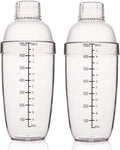 700cc Plastic Cocktail Shaker Set - Mix Drinks with Ease!