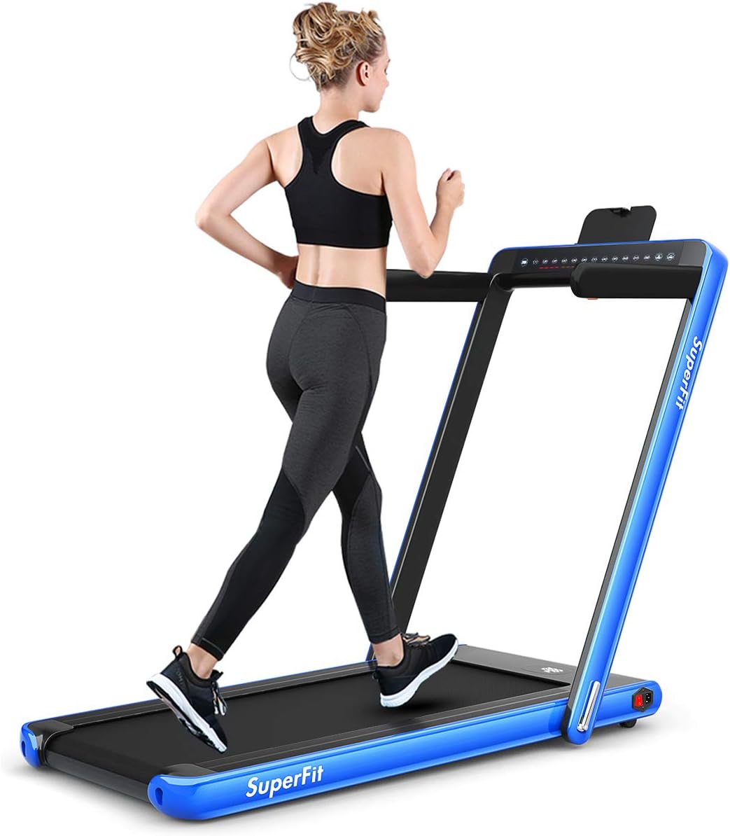 GYMAX Walking Pad: Compact 2.25HP Treadmill for Home & Office