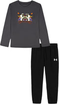 Under Armour boys Hoodie Set - Lightweight Zip Up & Relaxed Fit