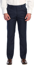 Gioberti Men's Hidden Expandable Waist Dress Pants - Comfortable Fit 1